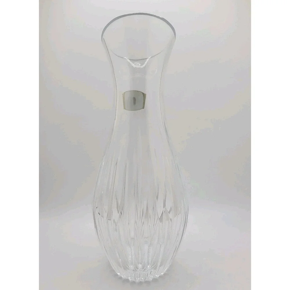 Polonia Lead Crystal Cut Glass‎ Vase 8